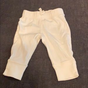 Size 3 months white pants